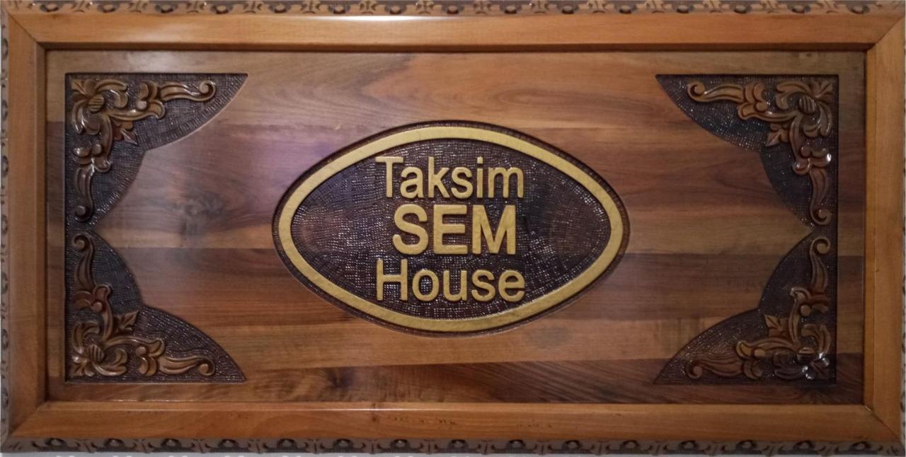 Taksim Sem House Hotel Istanbul Bagian luar foto