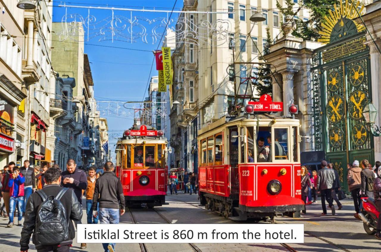 Taksim Sem House Hotel Istanbul Bagian luar foto